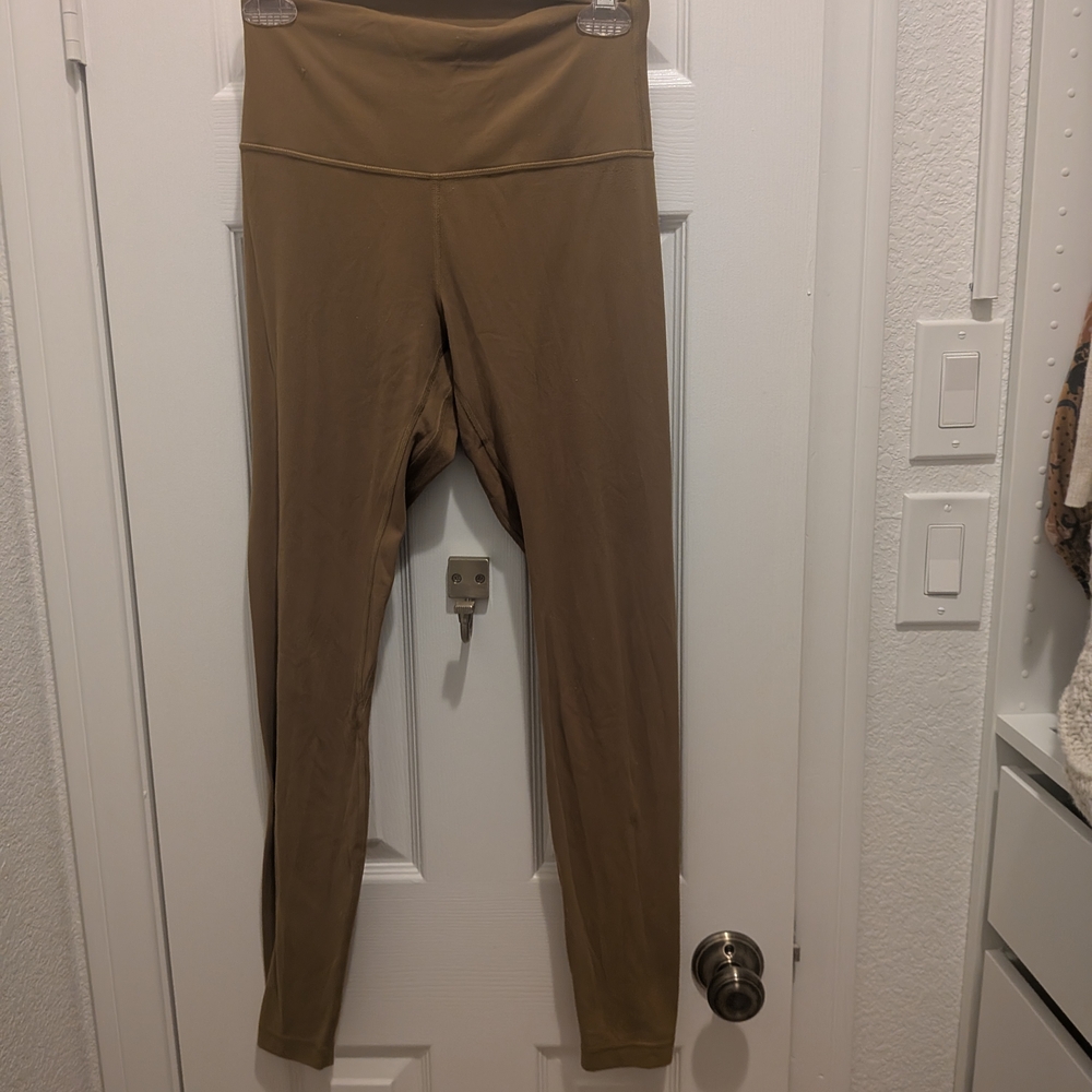 Lululemon Mustard Yellow Leggings Size 6